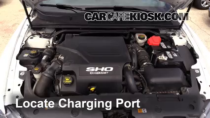 2014 Ford Taurus SHO 3.5L V6 Turbo Aire Acondicionado Agregar Freón